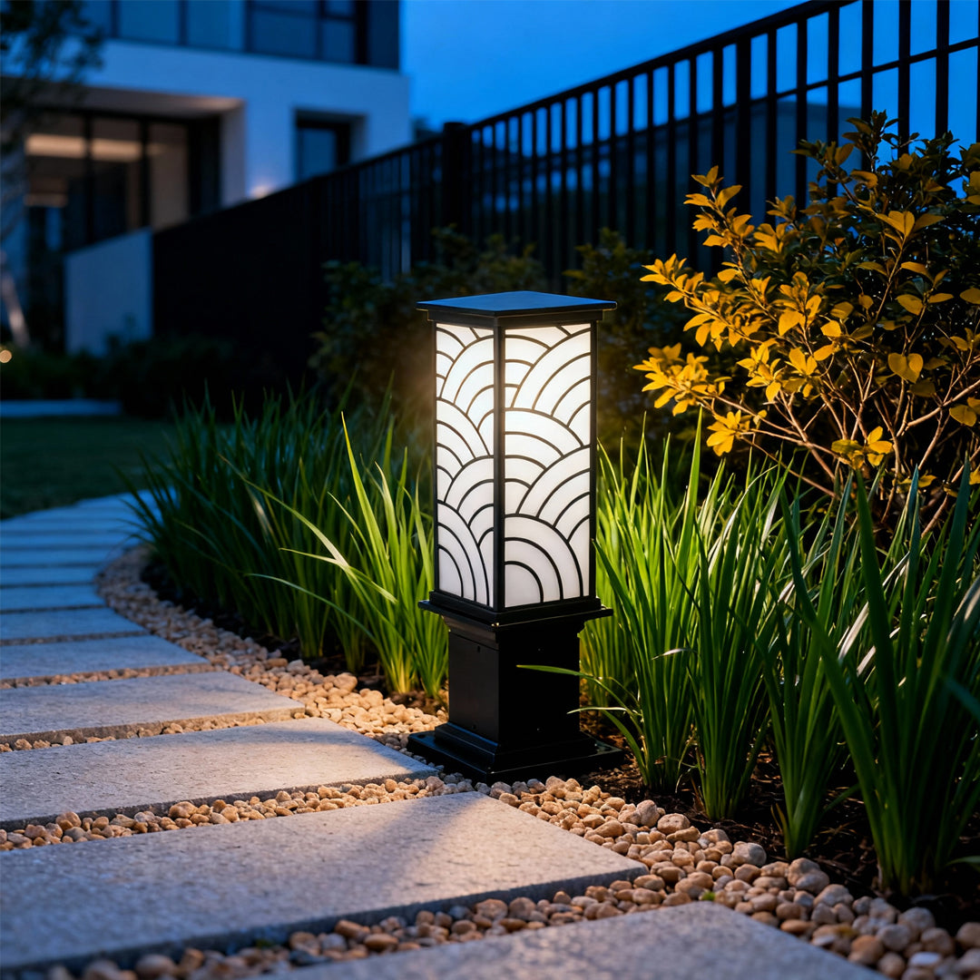 Exterior Bollard Light Outdoor Waterproof Lawn Lamp