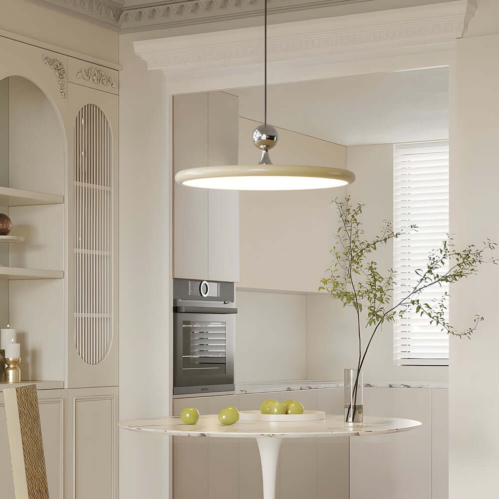 Flying Saucer Pendant Light French Acrylic UFO Disc Ceiling Light