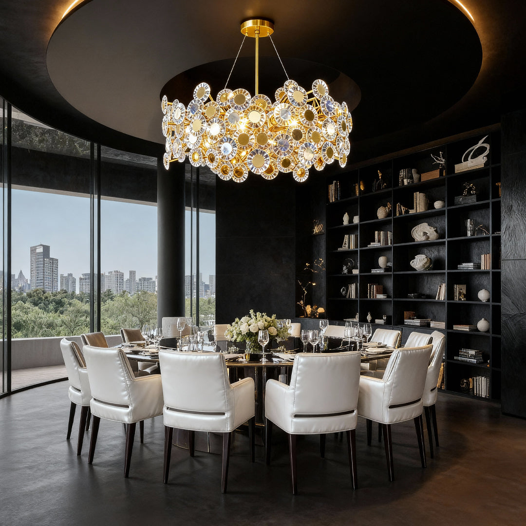 Gold Modern Chandeliar Luxury Creative Ceiling Light