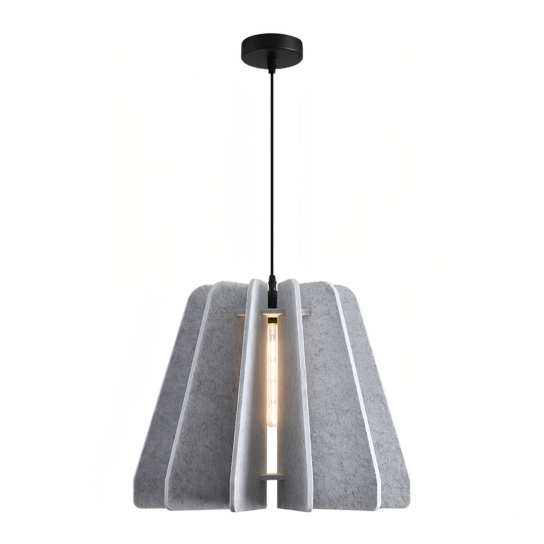 1 Light Single Pendant with Environmental Felt Cloth Ceiling Lights