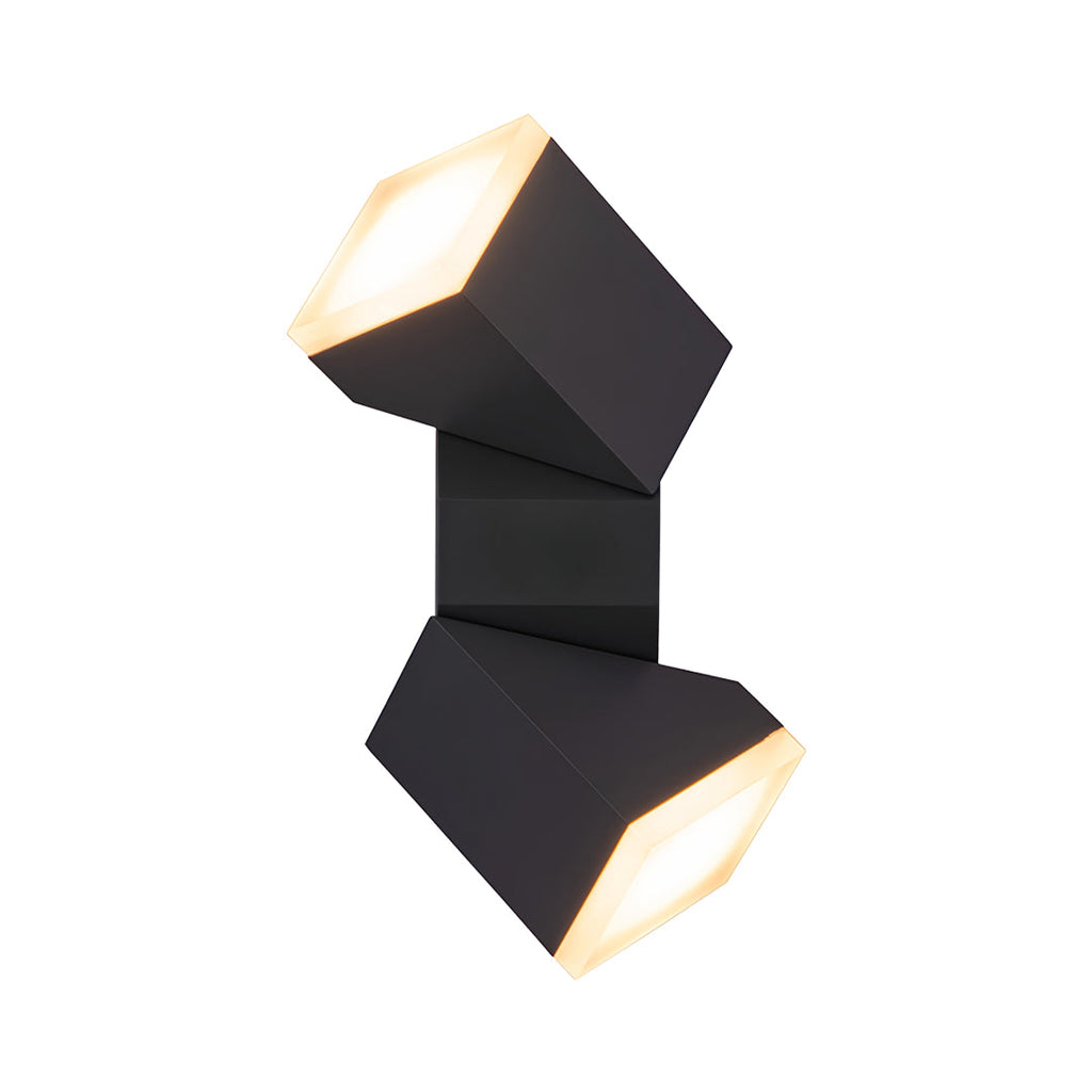 Black External Wall Lights Outdoor Waterproof Courtyard Light