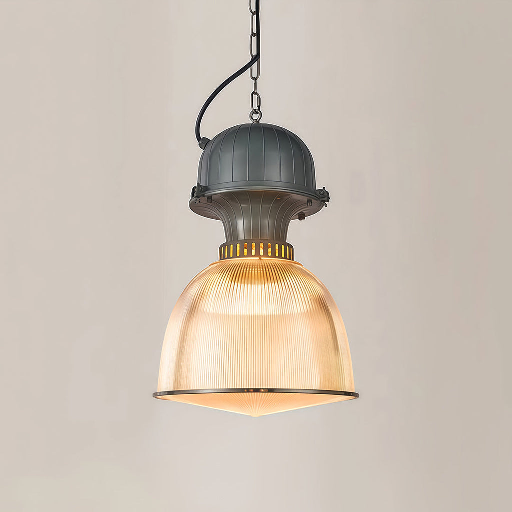 Industrial Style Pendant Lighting Gray Aluminum Ceiling Light