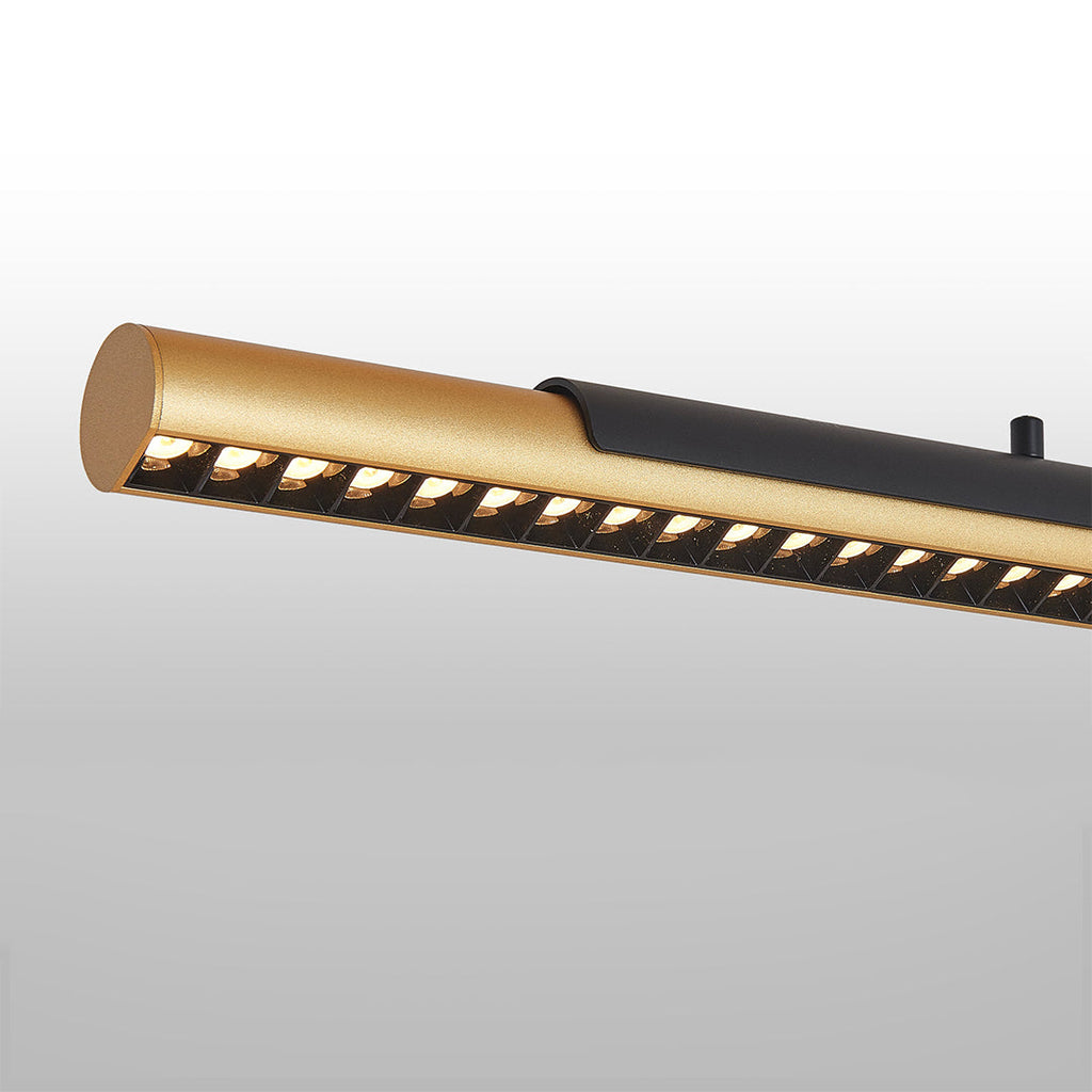 2 Light Linear Pendant Minimalist Dual-Head Ceiling Lights