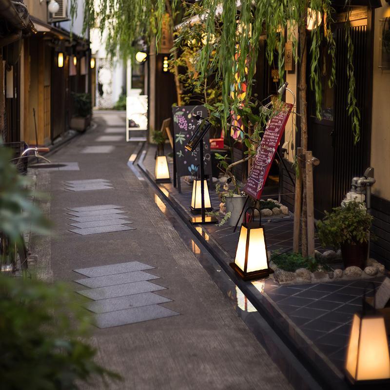 [Open-Box] Waterproof LED Black Retro Outdoor Light Lanterns Garden Lights