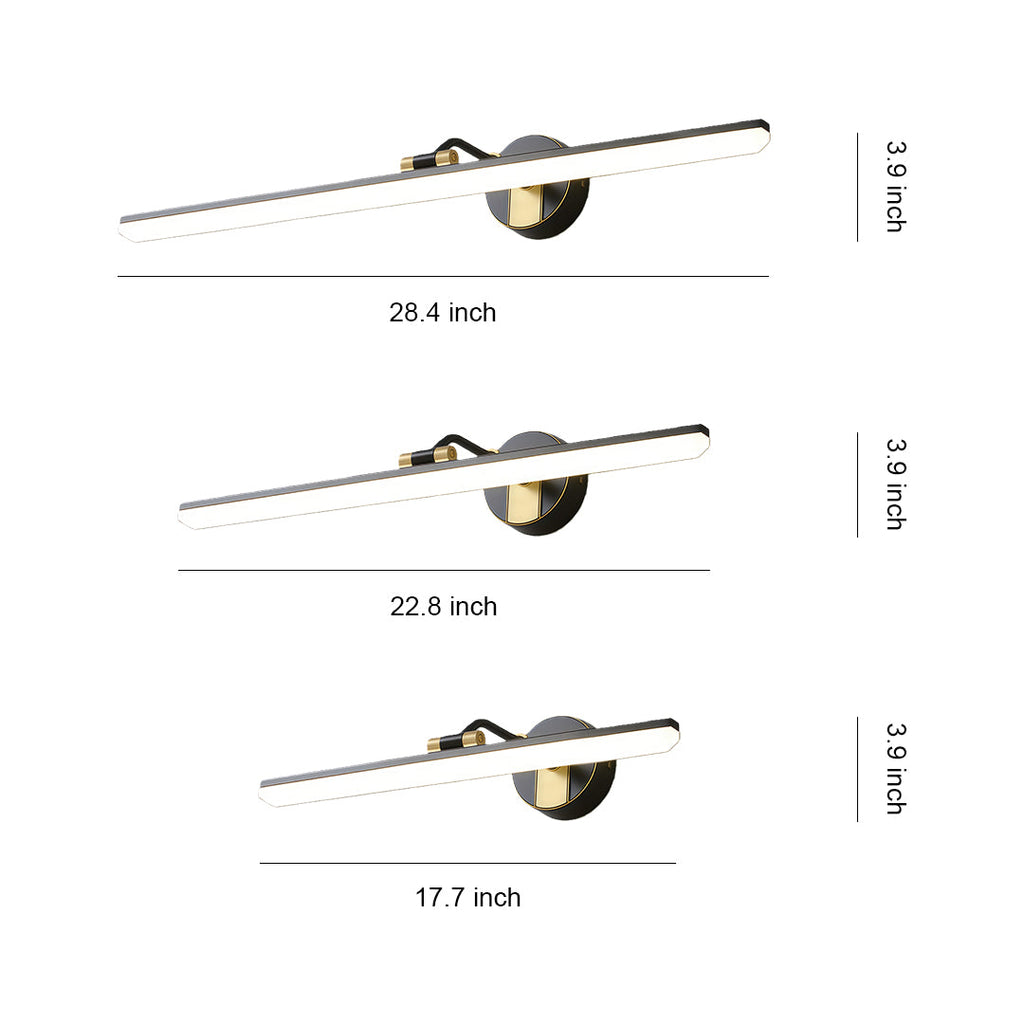 Bathroom Vanity LED Light American Linear Waterproof Mirror Light