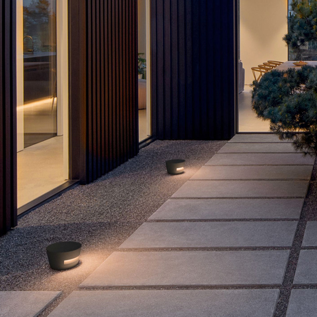 Black Pathway Lights with a Sleek Minimalist Design Lawn Lights