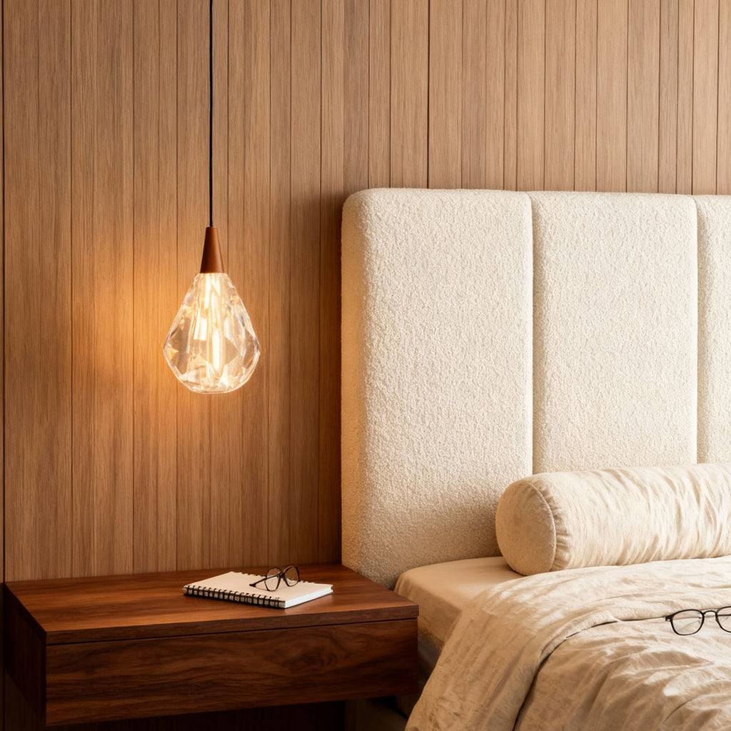 Modern Crystal Pendant Lighting Minimalist Luxury Ceiling Light