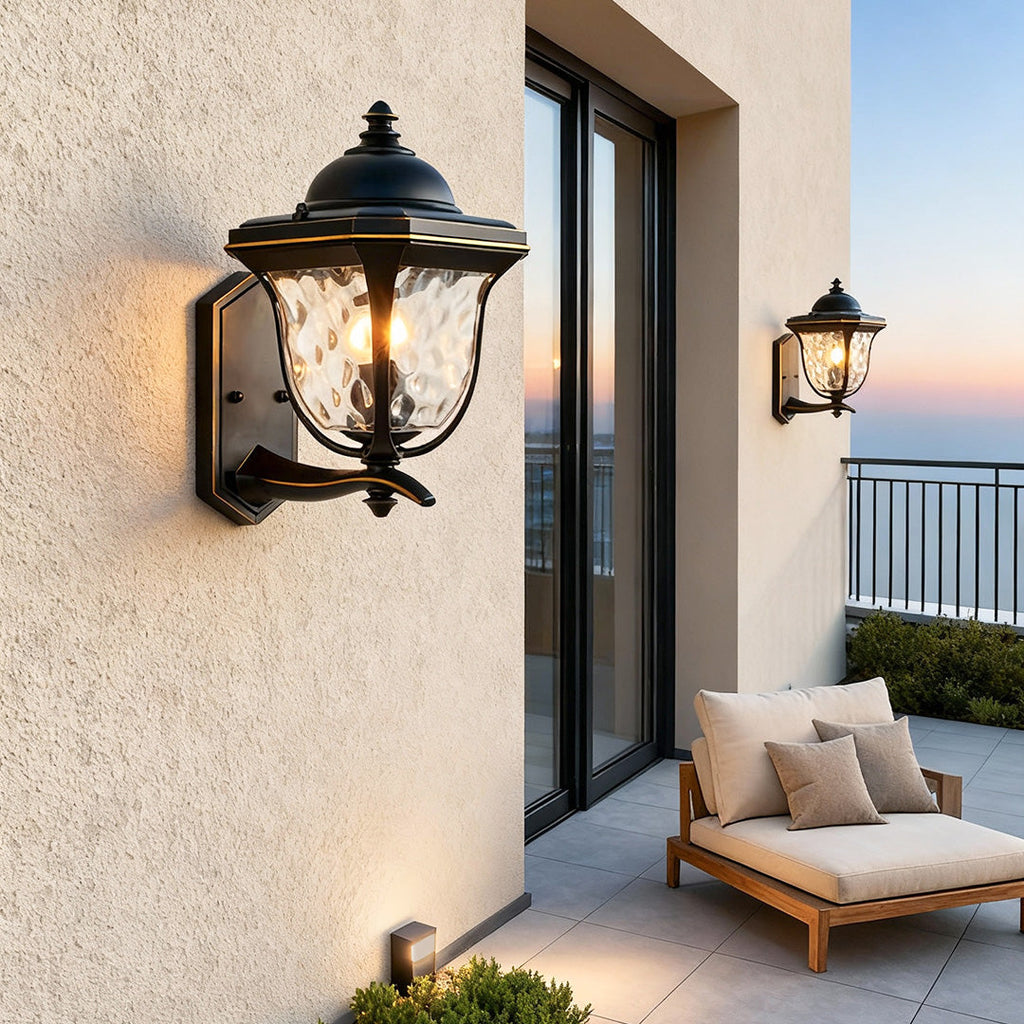 Bright Outdoor Wall Lights European-Style Waterproof Lamp