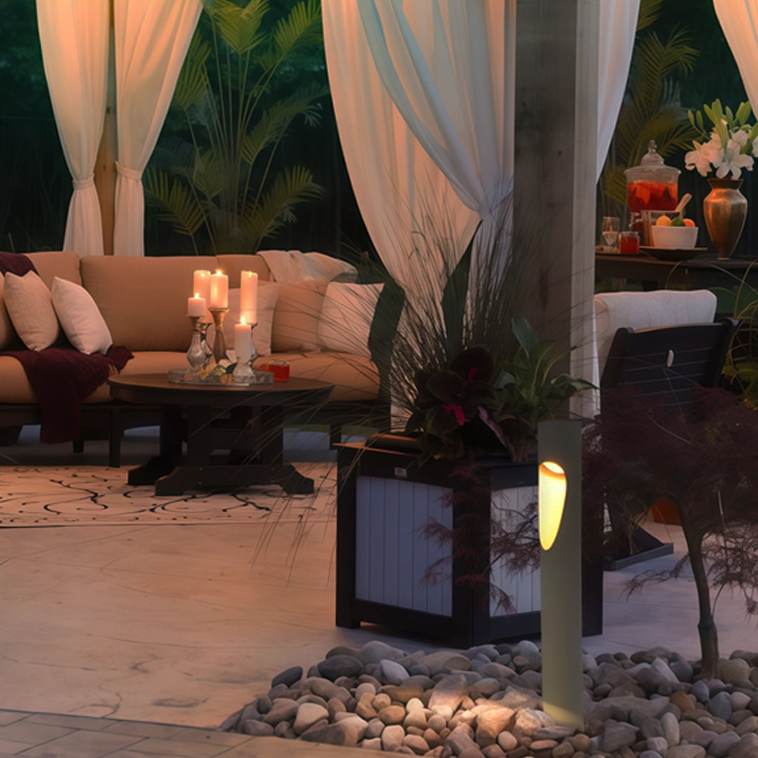 Garden Bollard LED Lights Waterproof Courtyard Minimalist Lamp