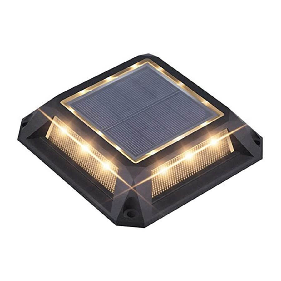 Modern Heavy-Duty Solar Deck Lights Waterproof LED Path Lighting