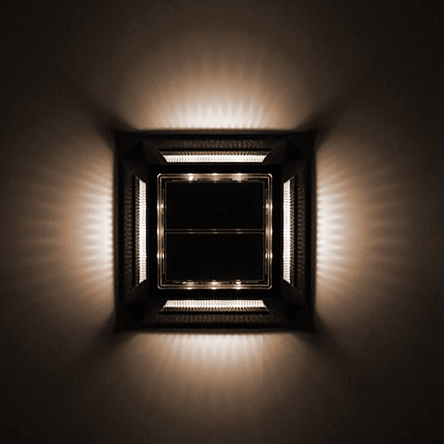 Modern Heavy-Duty Solar Deck Lights Waterproof LED Path Lighting