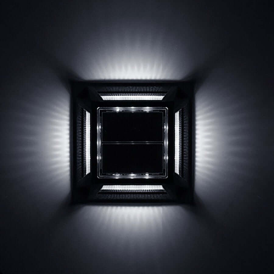 Modern Heavy-Duty Solar Deck Lights Waterproof LED Path Lighting