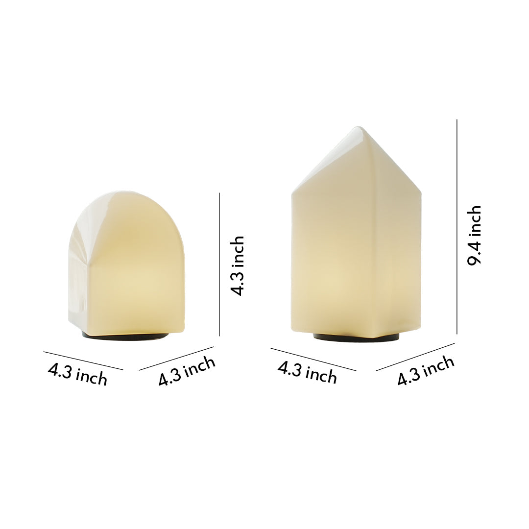 Modern White Table Lamp Creative Ambient Night Light