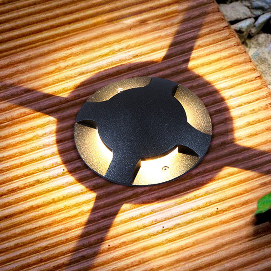 Outdoor Well Lights Side-Lit Minimalist Style