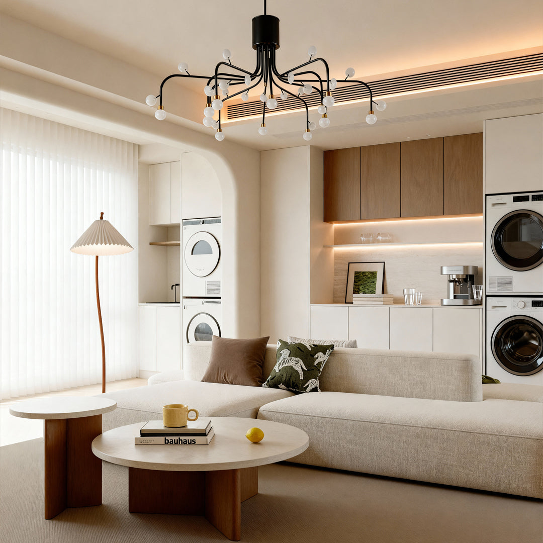 Modern Retro Chandelier Creative Adjustable Ceiling Light