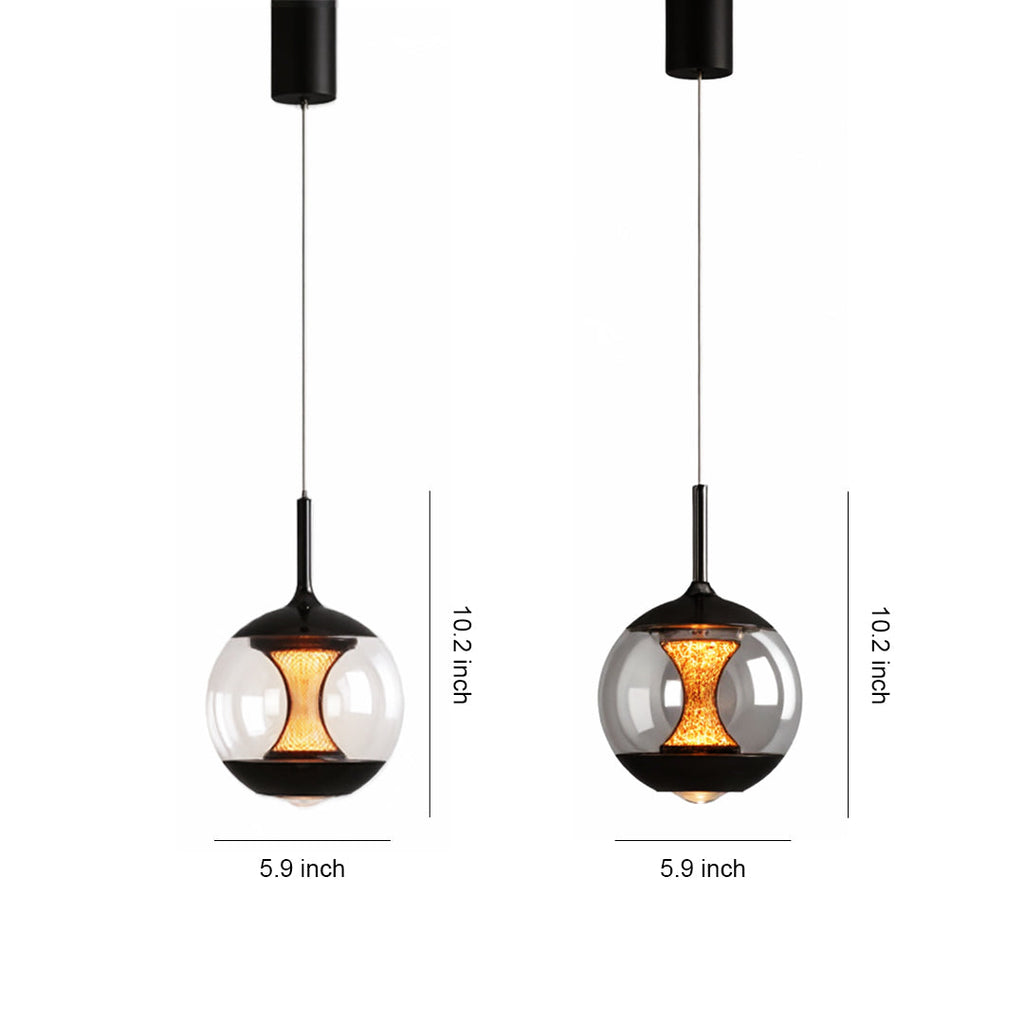 Orb Pendant Light Italian Metal Aluminum Ceiling Light