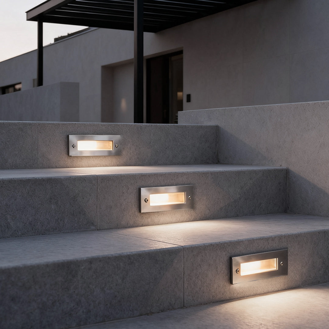 Outdoor Brick Light LED Embedded Stair Wall Ladder Lights