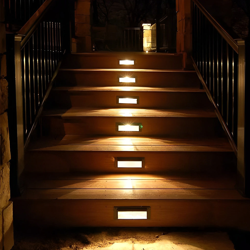Outdoor Brick Light LED Embedded Stair Wall Ladder Lights