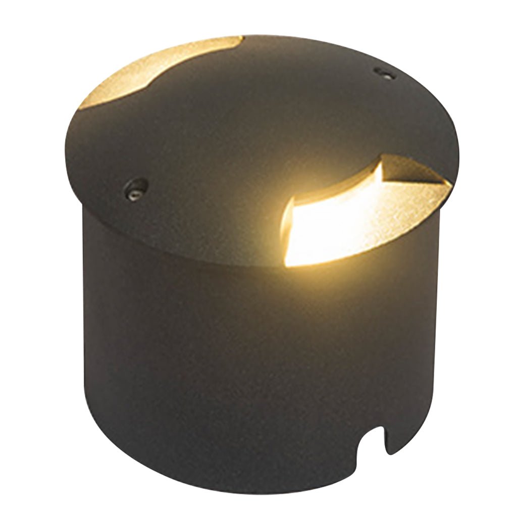 Sleek LED Cap Light for Garden Stairs, Deck & Pathways