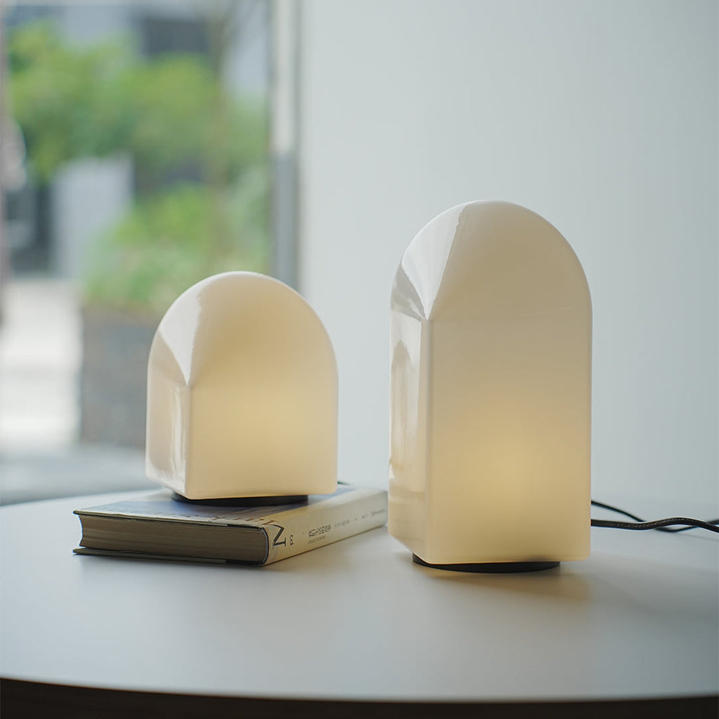 Modern White Table Lamp Creative Ambient Night Light