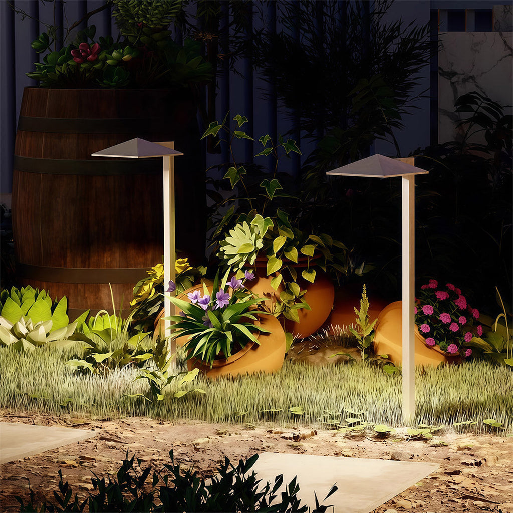 Plug in Pathway Lights Modern Waterproof Minimalist Outdoor Light