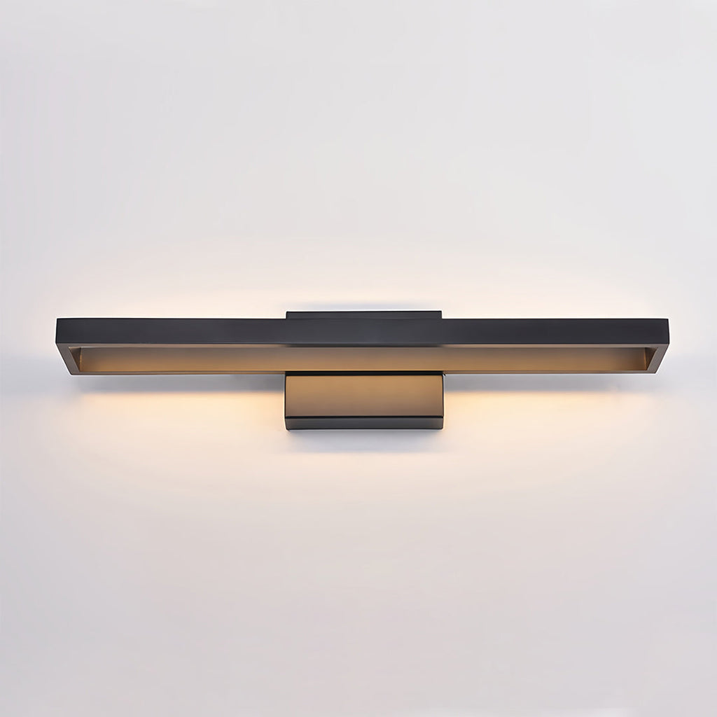 Black Vanity Bathroom Light Dimmable LED Modern Picture Wall Light