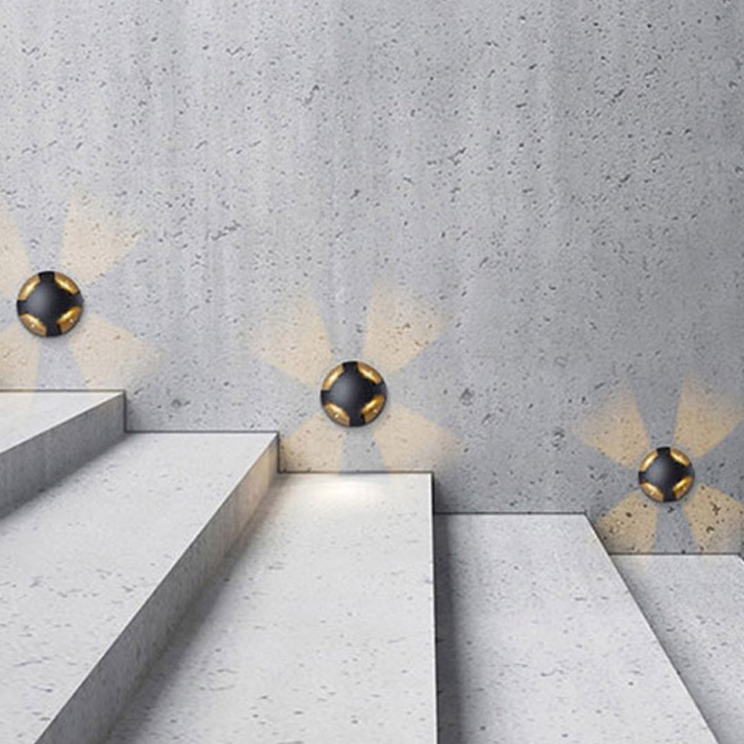 Outdoor Well Lights Side-Lit Minimalist Style