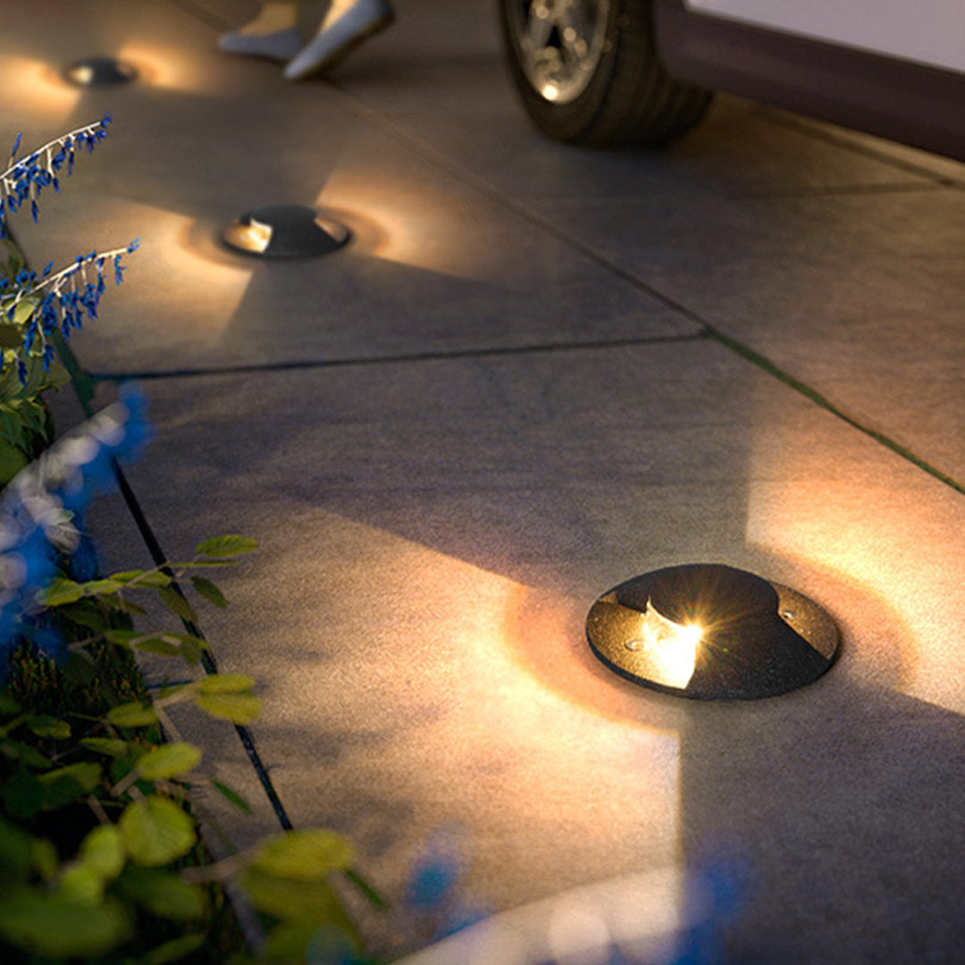 Outdoor LED In-ground Well Lights Side-emitting