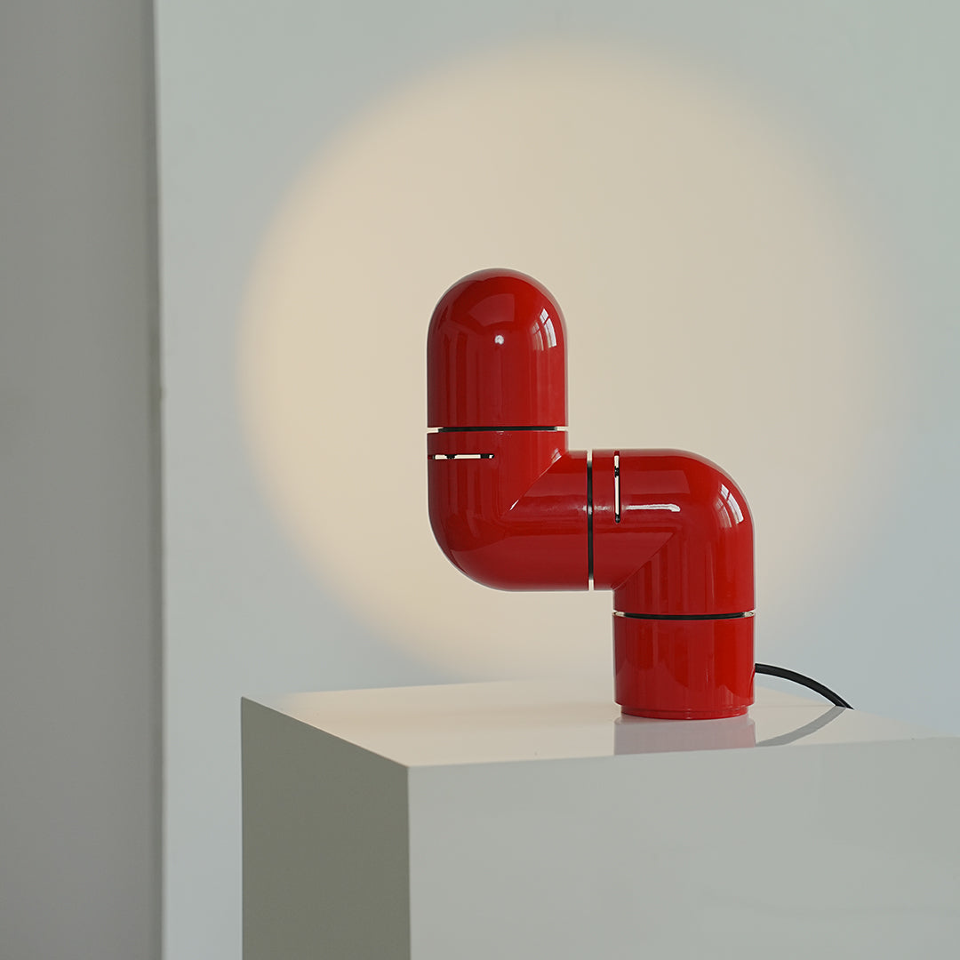 Statement Table Lamps Creative Pipe Modern Rotating Lamp