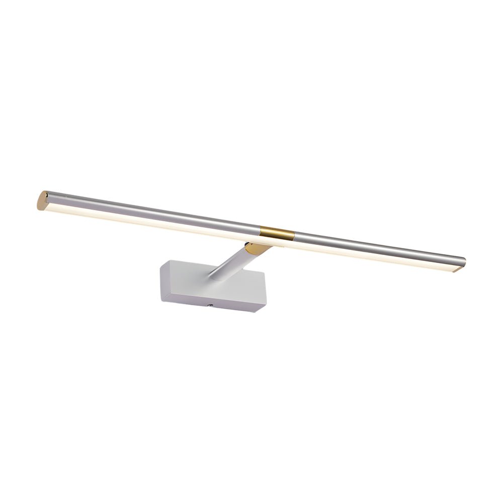 [Open-Box] Retractable LED Bathroom Vanity Light with Adjustable Rod and Matte Finish