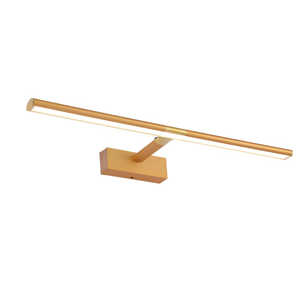 [Open-Box] Retractable LED Bathroom Vanity Light with Adjustable Rod and Matte Finish