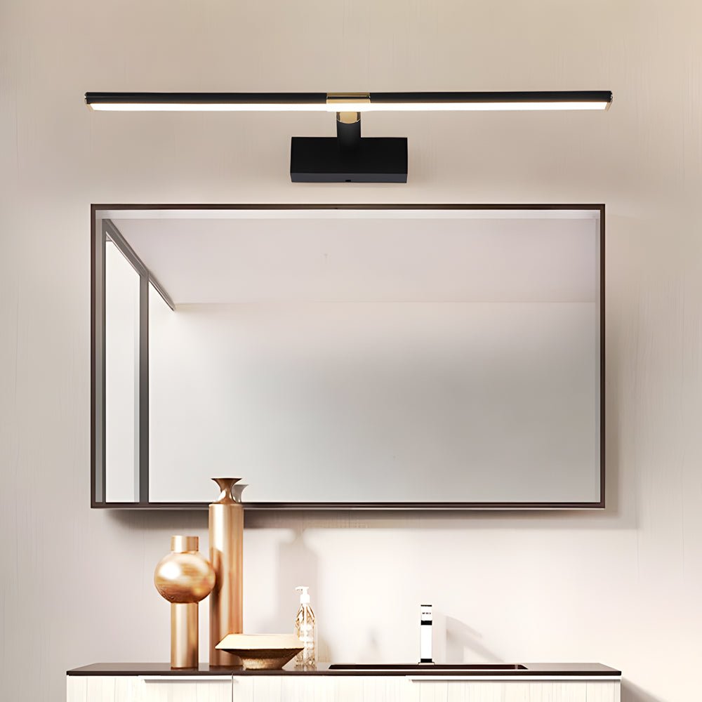[Open-Box] Retractable LED Bathroom Vanity Light with Adjustable Rod and Matte Finish