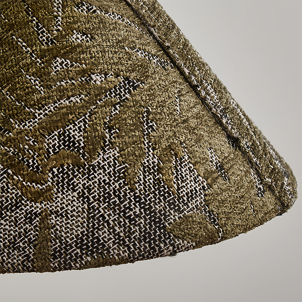 Retro Pendant Lighting French Olive Green Metal Ceiling Light