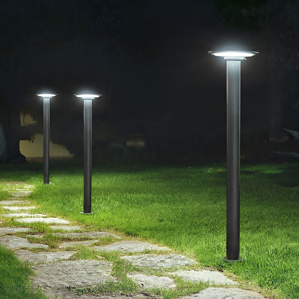 Innovative UFO-Shaped Solar Pathway Lights Durable Outdoor Lighting