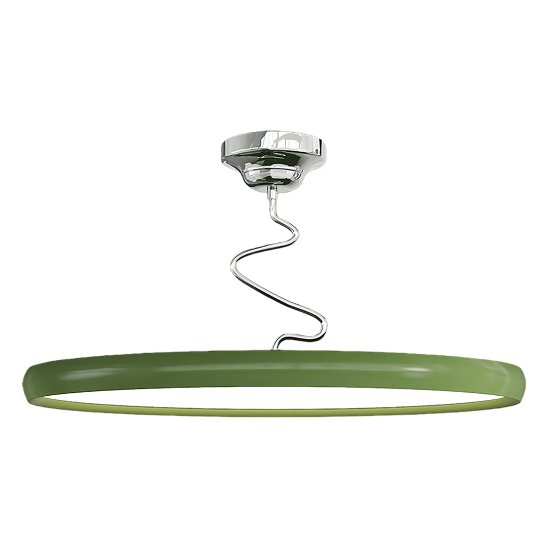 Modern Semi Flush Mount Ceiling Light Twisted Full-Spectrum Light