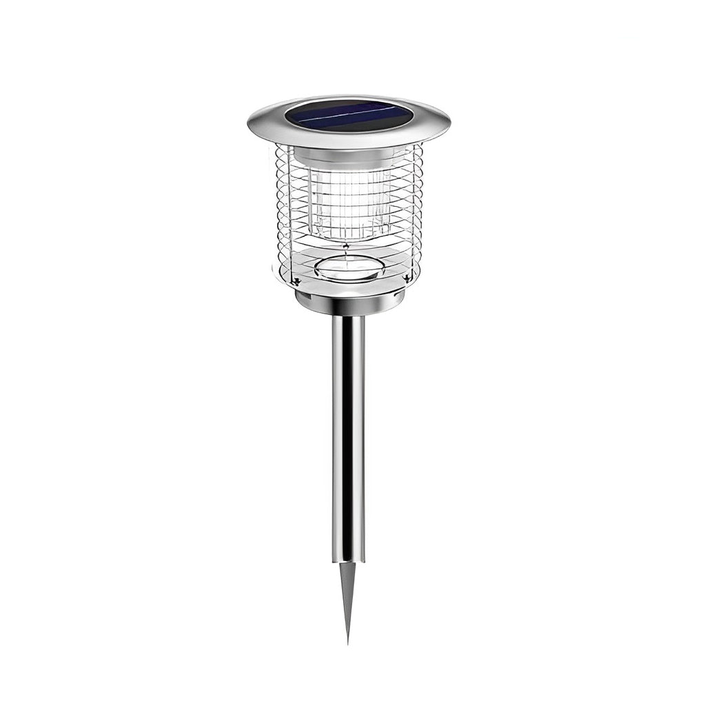 Solar Light Bug Zapper Solar Garden Purple-Light Mosquito Killer Lamp