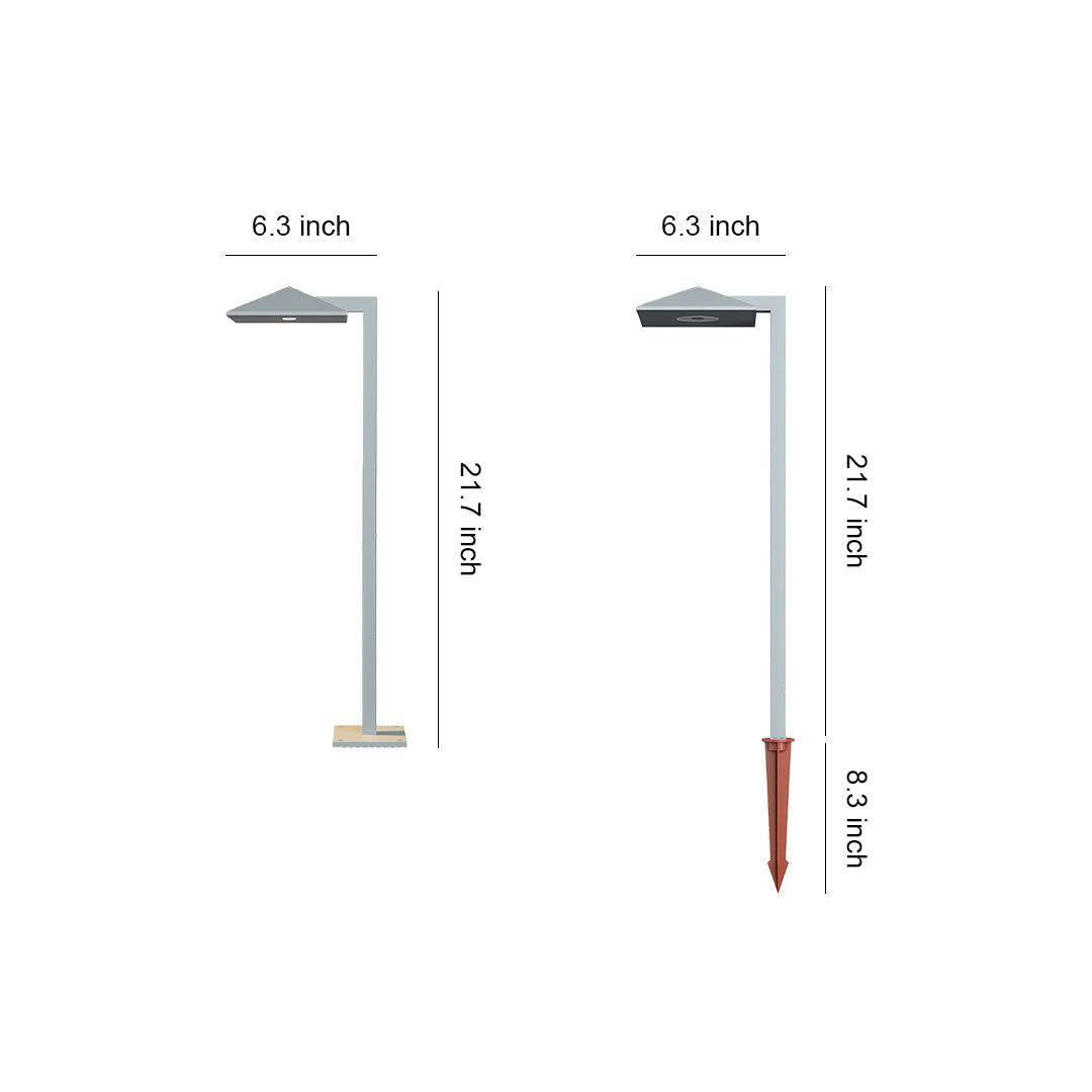 Plug in Pathway Lights Modern Waterproof Minimalist Outdoor Light