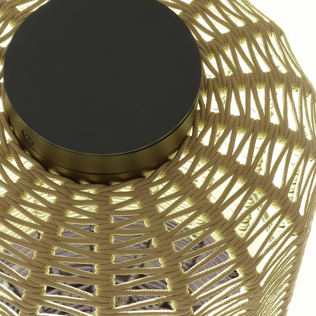 Outdoor LED Lantern Waterproof Woven Minimalist Decorative Lights