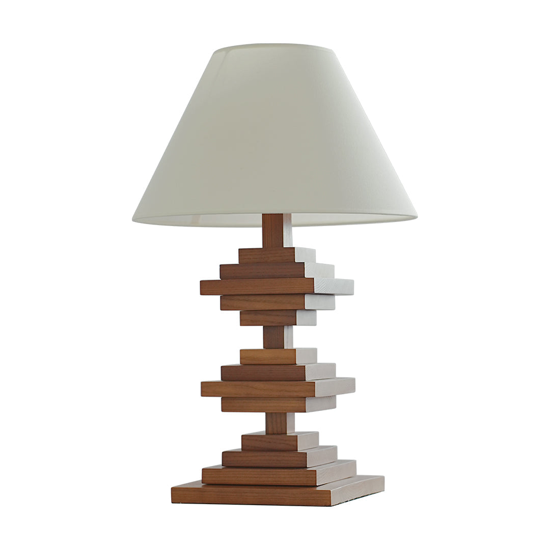 Solid Wood Table Lamps American Retro Full-Spectrum Lamp