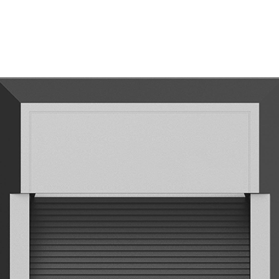 Geometric LED Outdoor Step Lights Minimalist Style