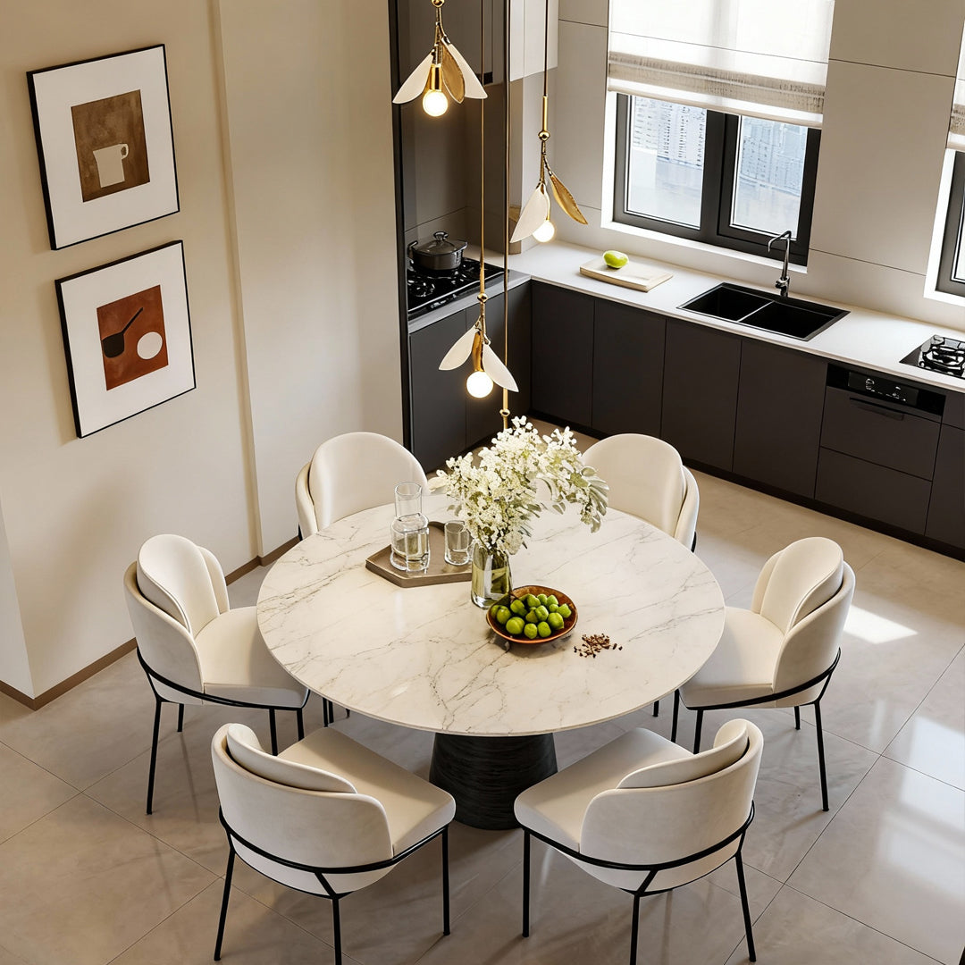 Staircase Chandelier Ideas Art Ceramic Flower Ceiling Light