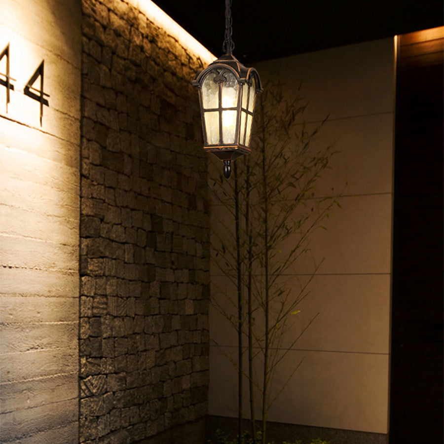 Waterproof Outdoor Ceiling Porch Light  Cast Aluminum American Style