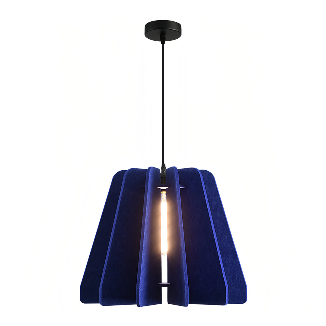 1 Light Single Pendant with Environmental Felt Cloth Ceiling Lights