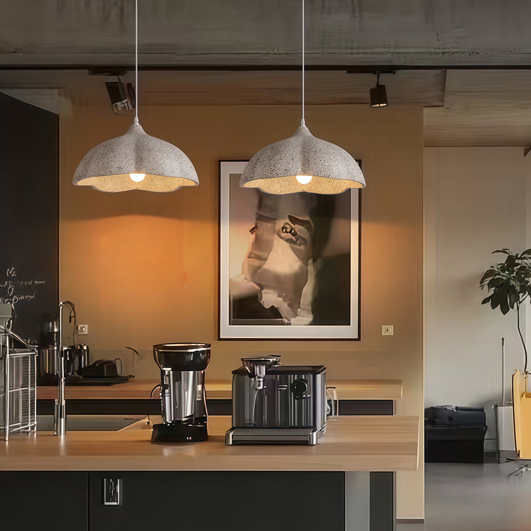 Vintage Metal Pendant Light Japanese Adjustable Ceiling Light