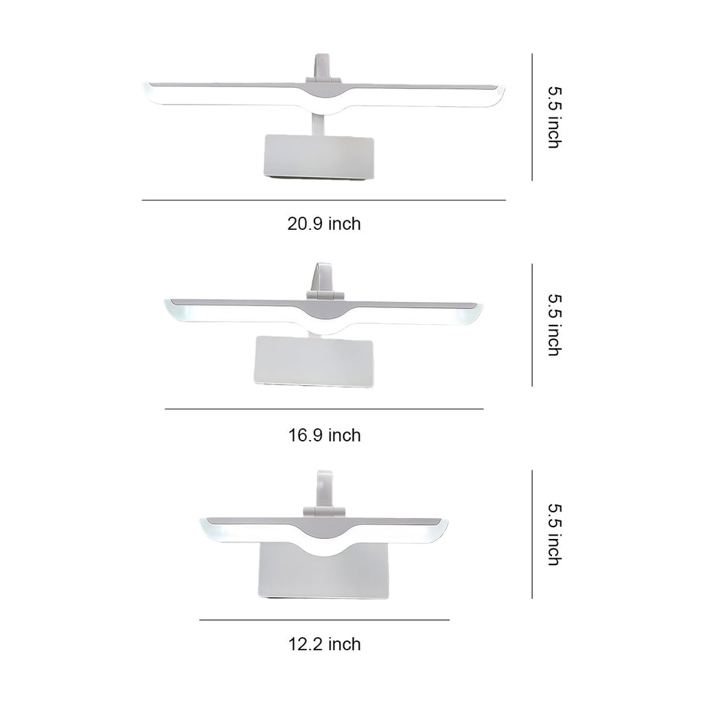 White Bathroom Vanity Lights Waterproof Adjustable LED Lamp