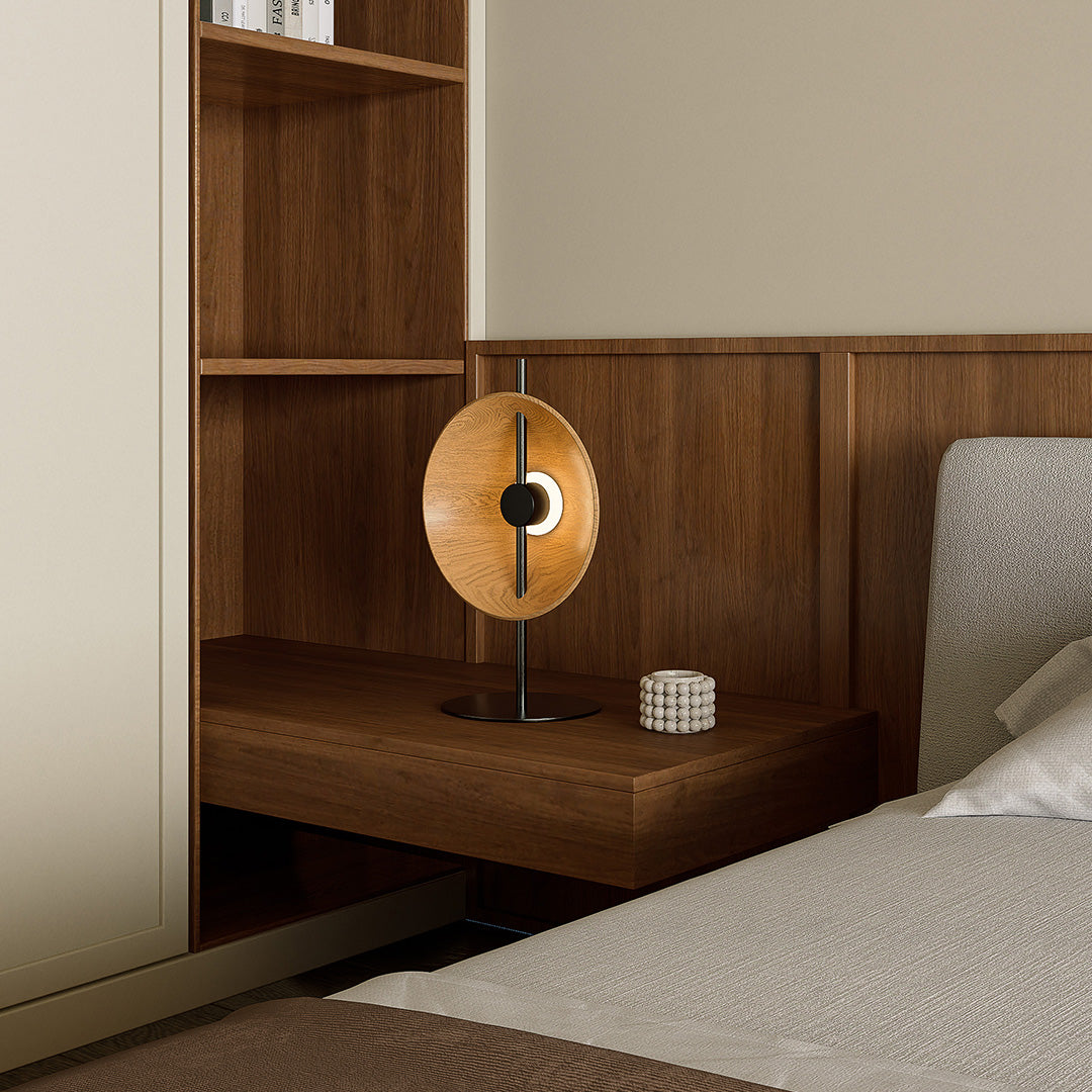 Wood Modern Table Lamp Modern Minimalist Artistic Lamp